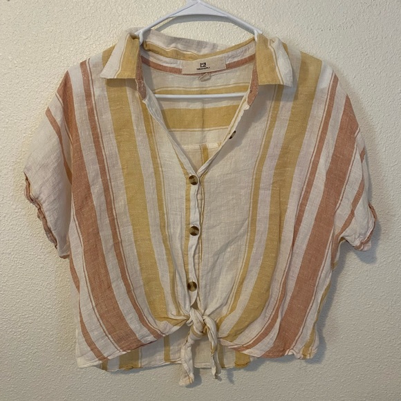 Thread & Supply Tops - Thread & supply linen shirt
